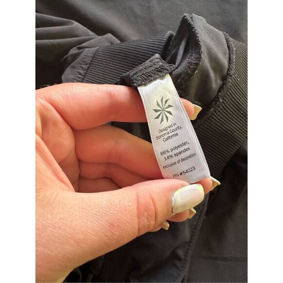 Athleta Midtown Ankle Pant Black | Size 6T - Picture 10 of 11